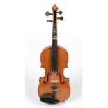 3/4 size student violin