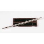 Gemeinhardt 2ESH silver and plated flute cased