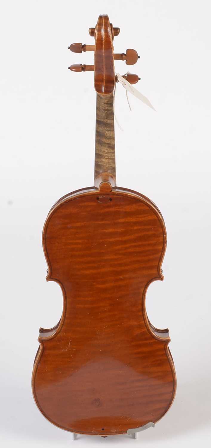 Louis Lowendall Violin, bow and case. - Bild 4 aus 15