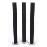 Three Bang and Olufsen Beolab 6000 floor standing speakers