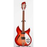 Rickenbacker 330-12 twelve string semi-acoustic guitar.