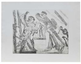 Anthony Gross - etching