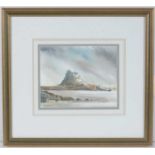 Ron Thornton - Lindisfarne and the Coast | watercolour