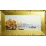 Aaron Edwin Penley - On Loch Lomond | watercolour