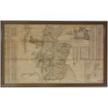 Thomas Bowles - 18th Century map of Scotland, the North of England, and Ireland | engraving