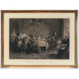 After William Powell Frith - Alice's Birthday Party | engraving