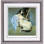 Robert Lenkiewicz - Estner Seated | limited-edition photolithograph