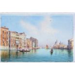 Umberto Ongania - Luminous Venetian View | watercolour