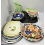 A selection of decorative ceramics.
