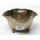 A silver bowl, by Hamilton & Inches,