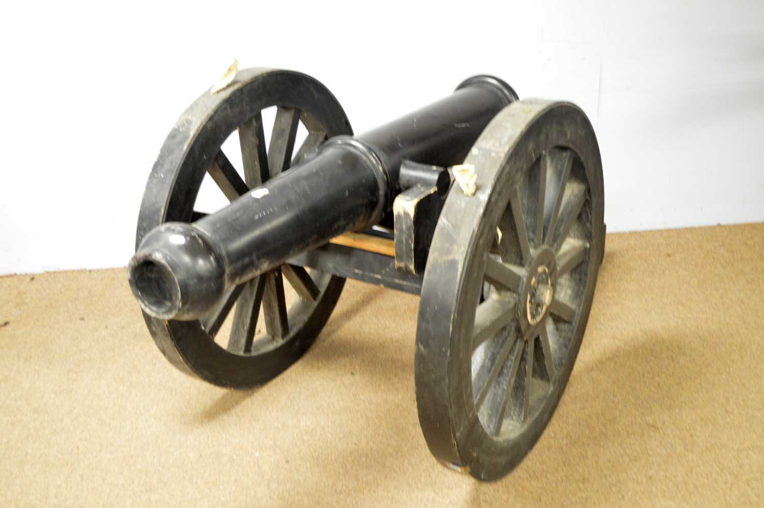 A pair of large novelty replica cannons - Image 6 of 8