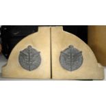 WWII interest: A pair of Houses of Parliament stone bookends
