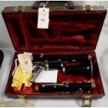 An Evette B flat clarinet by Buffet Crampon