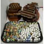 A selection of ceramic and other thimbles