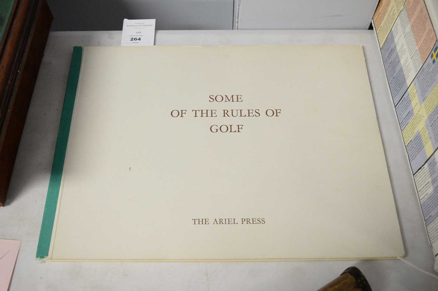 Book: Crombie (Charles) "Some of The Rules of Golf".