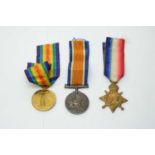 A group of WWI general service medals,