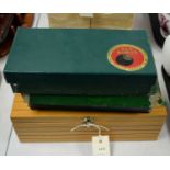 Indoor carpet bowls and miniature croquet set