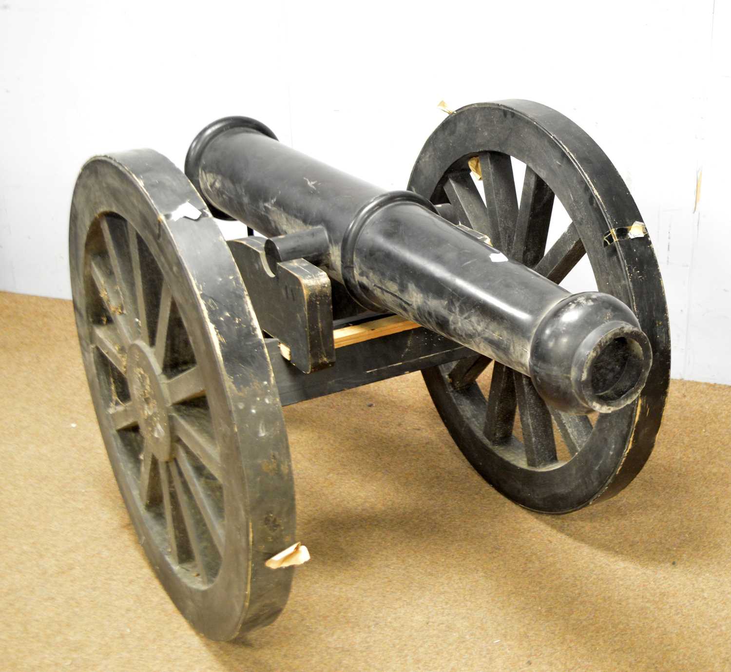 A pair of large novelty replica cannons - Image 4 of 8