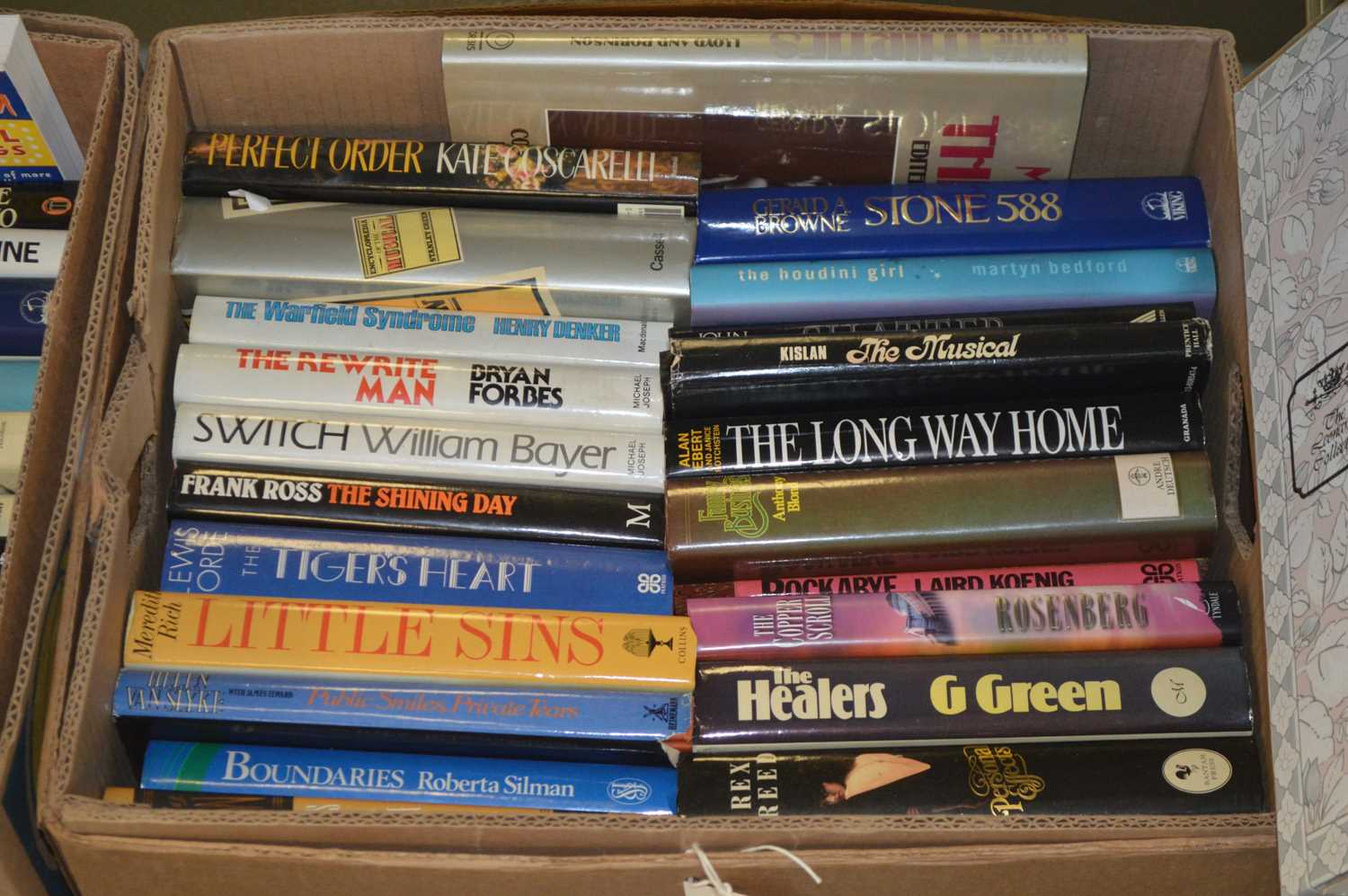 A selection of hardback novels and other books. - Image 2 of 3
