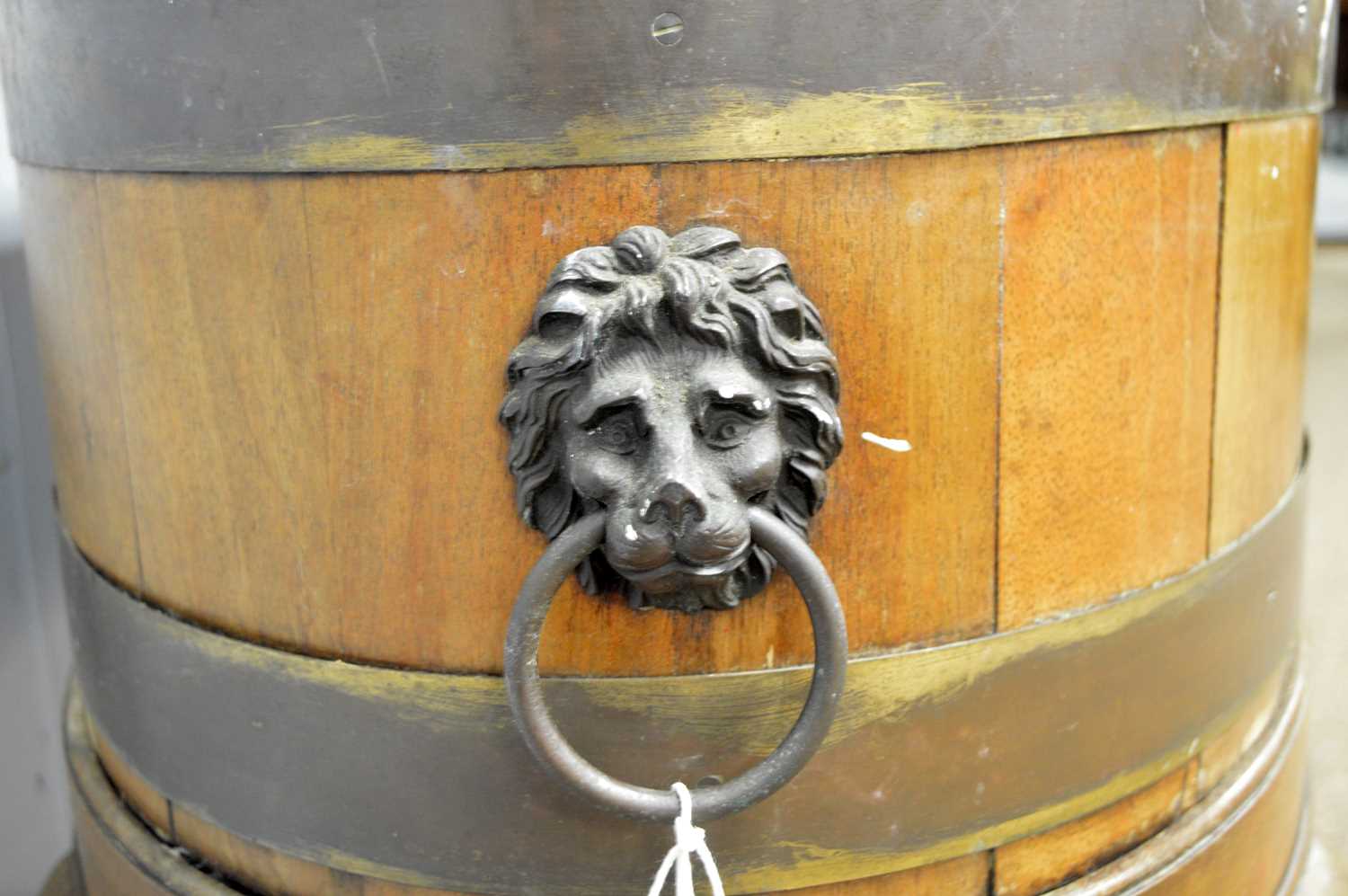 A two handled jardiniere converted from a Georgian wine cooler - Image 4 of 5