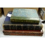 A selection of books including Old England, by Charles Knight.