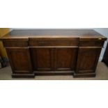 A 19th Century stained oak sideboard.