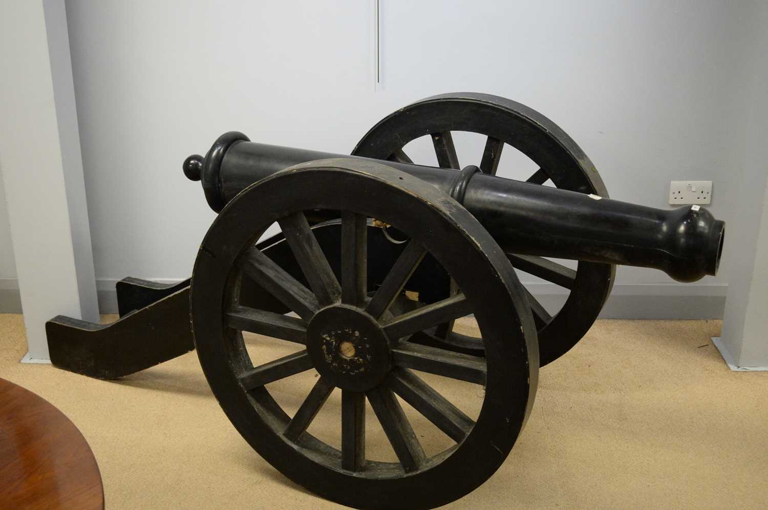 A pair of large novelty replica cannons - Image 2 of 8