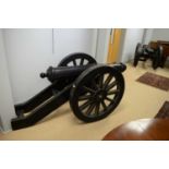 A pair of large novelty replica cannons