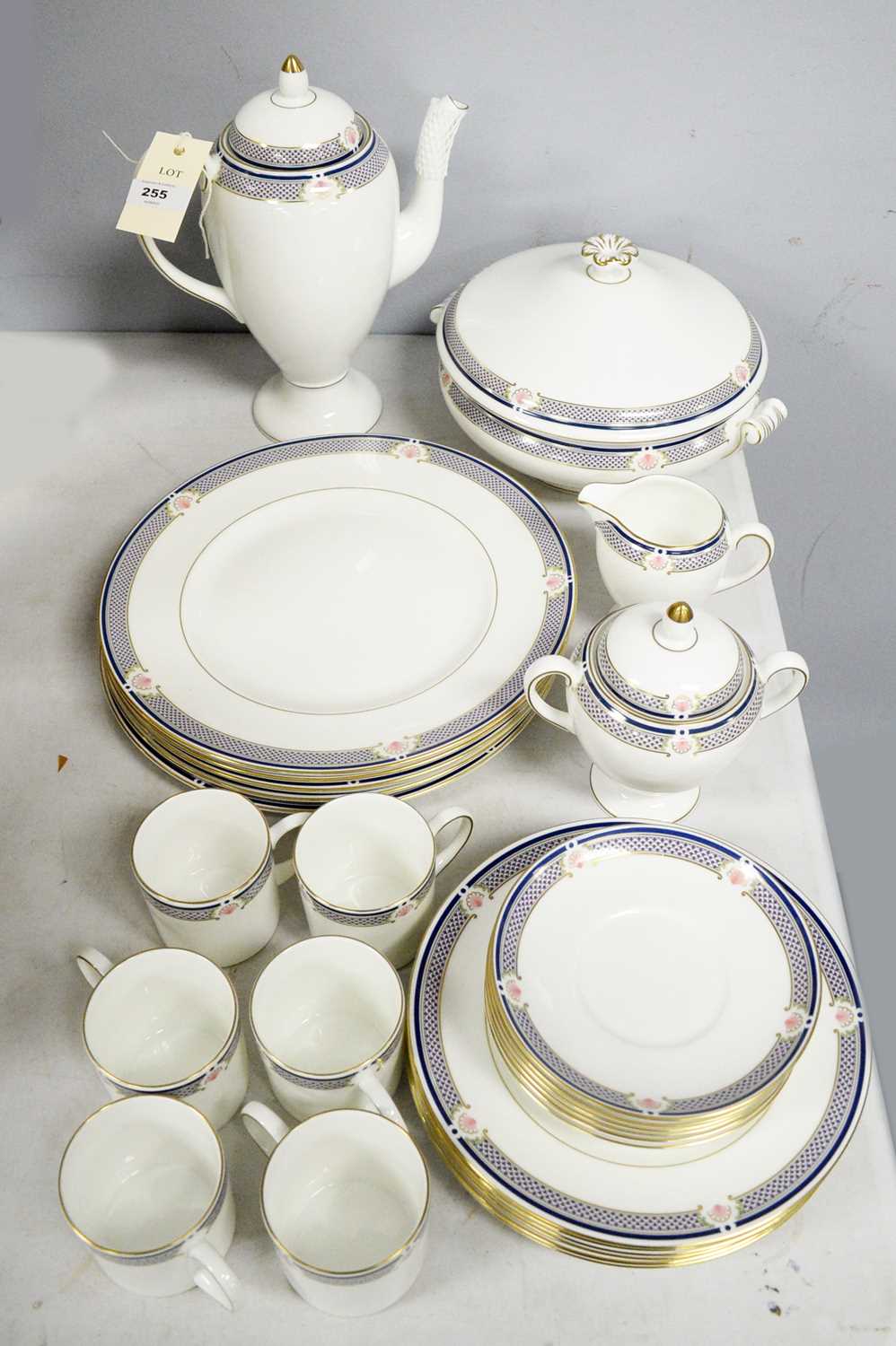A Wedgwood 'Waverley' pattern dinner and tea service.