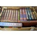 A collection of Folio Society history and other books.