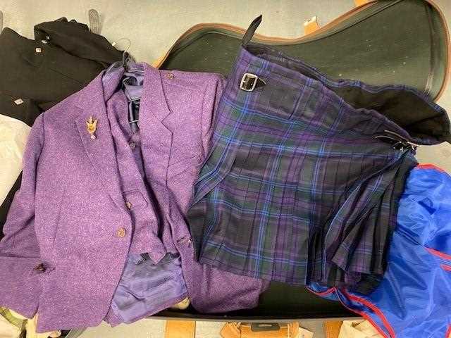 A selection of Highland formal dress.