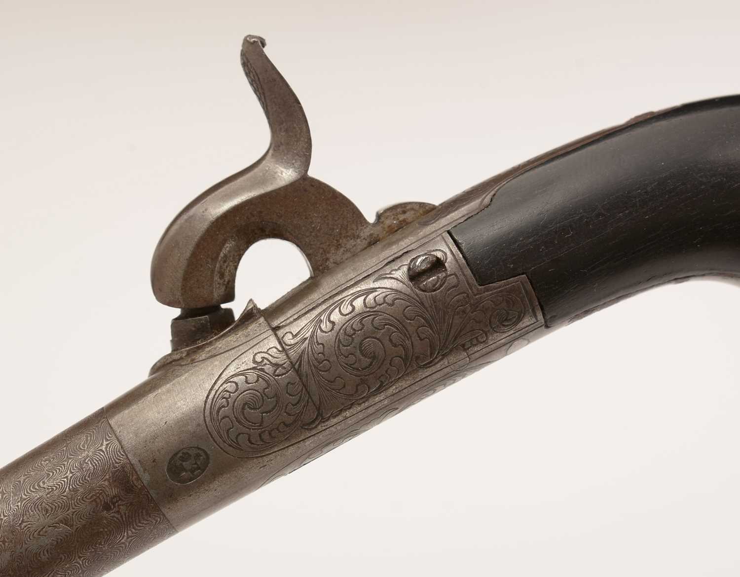 A pair of 19th Century pocket percussion pistols, - Bild 5 aus 17