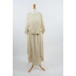 1920s Egyptian Revival wedding dress