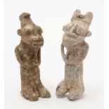 A pair of Onile figures,
