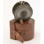 Army & Navy Co-Op Society patinated trout reel,