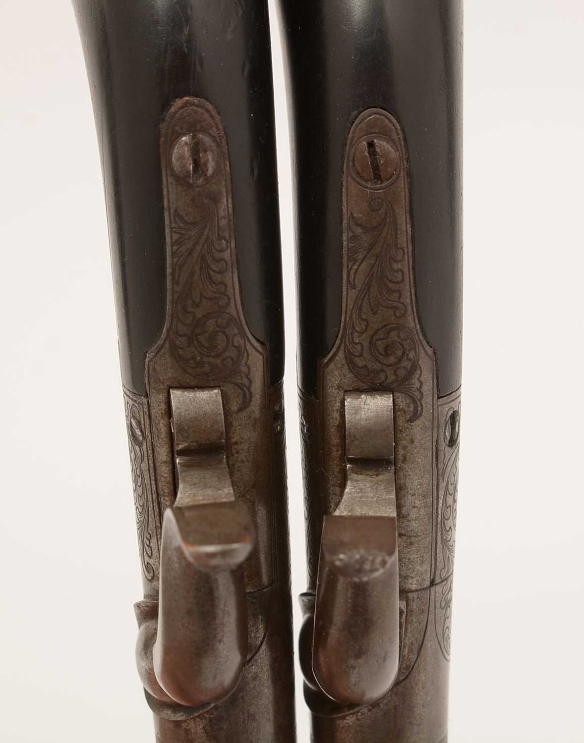 A pair of 19th Century pocket percussion pistols, - Bild 17 aus 17