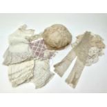 Antique lace costume accessories