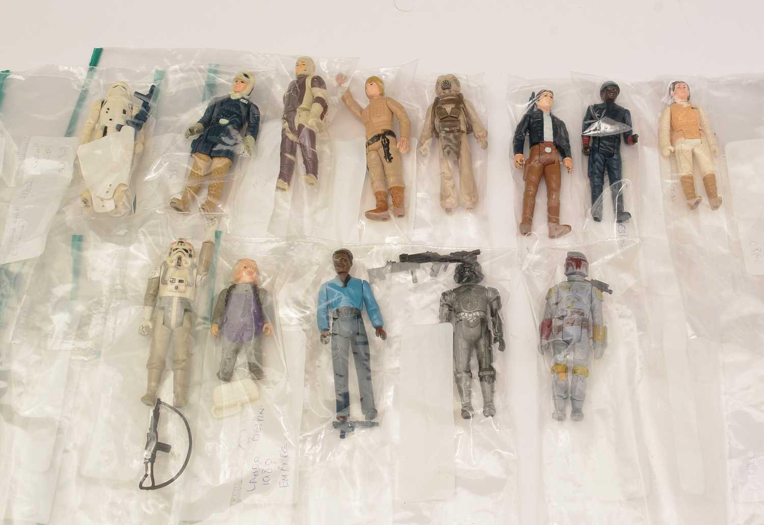 Star Wars Empire Strikes Back figures, by Kenner,