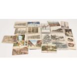 A large quantity of first-half 20th Century postcards.
