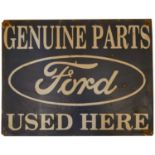 Ford enamel advertising sign,