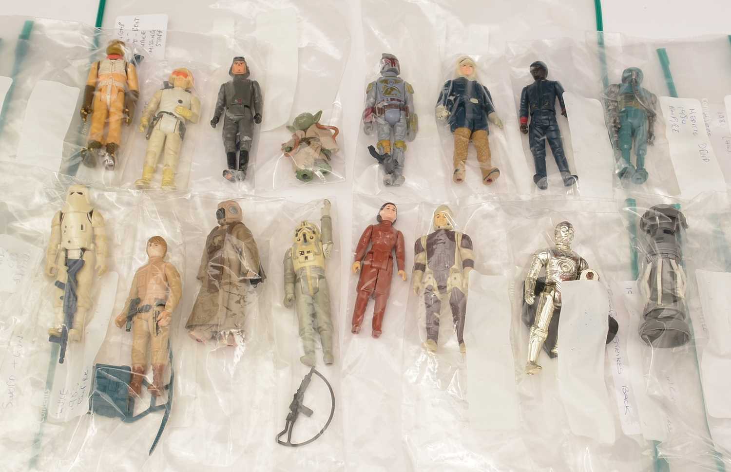 Star Wars Empire Strikes Back figures, by Kenner,