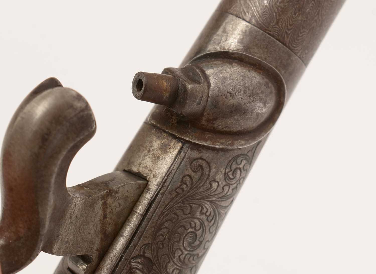 A pair of 19th Century pocket percussion pistols, - Bild 12 aus 17