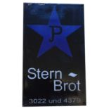 JP Stern-Brot enamel advertising sign