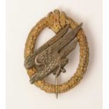 A German Parachutist's badge,