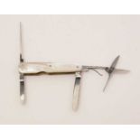 Stan Shaw, Sheffield: a five piece utility pocket knife,