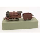 Hornby 1948-52 maroon LMS 20volt loco and tender