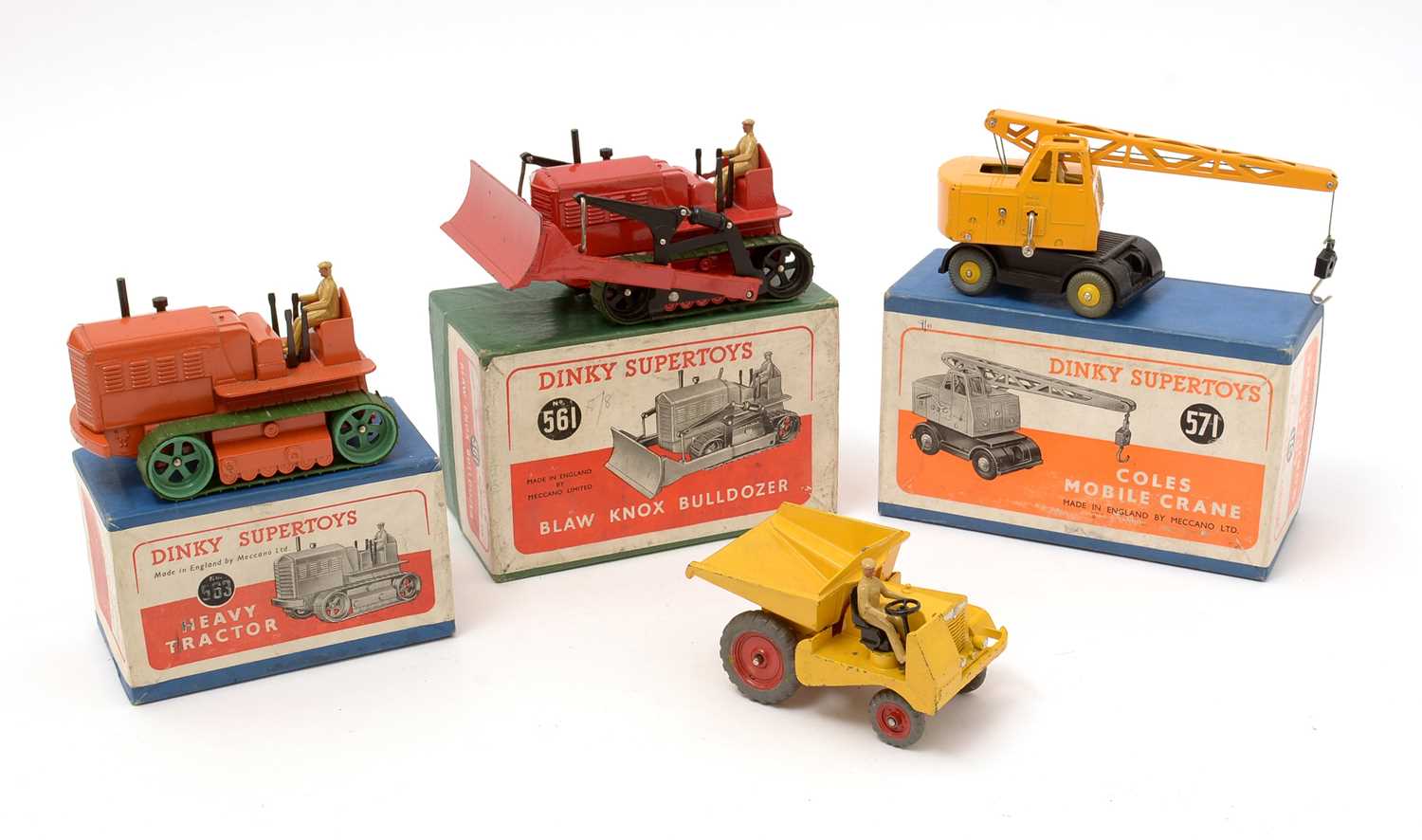 Dinky Supertoys heavy commercial vehicles.