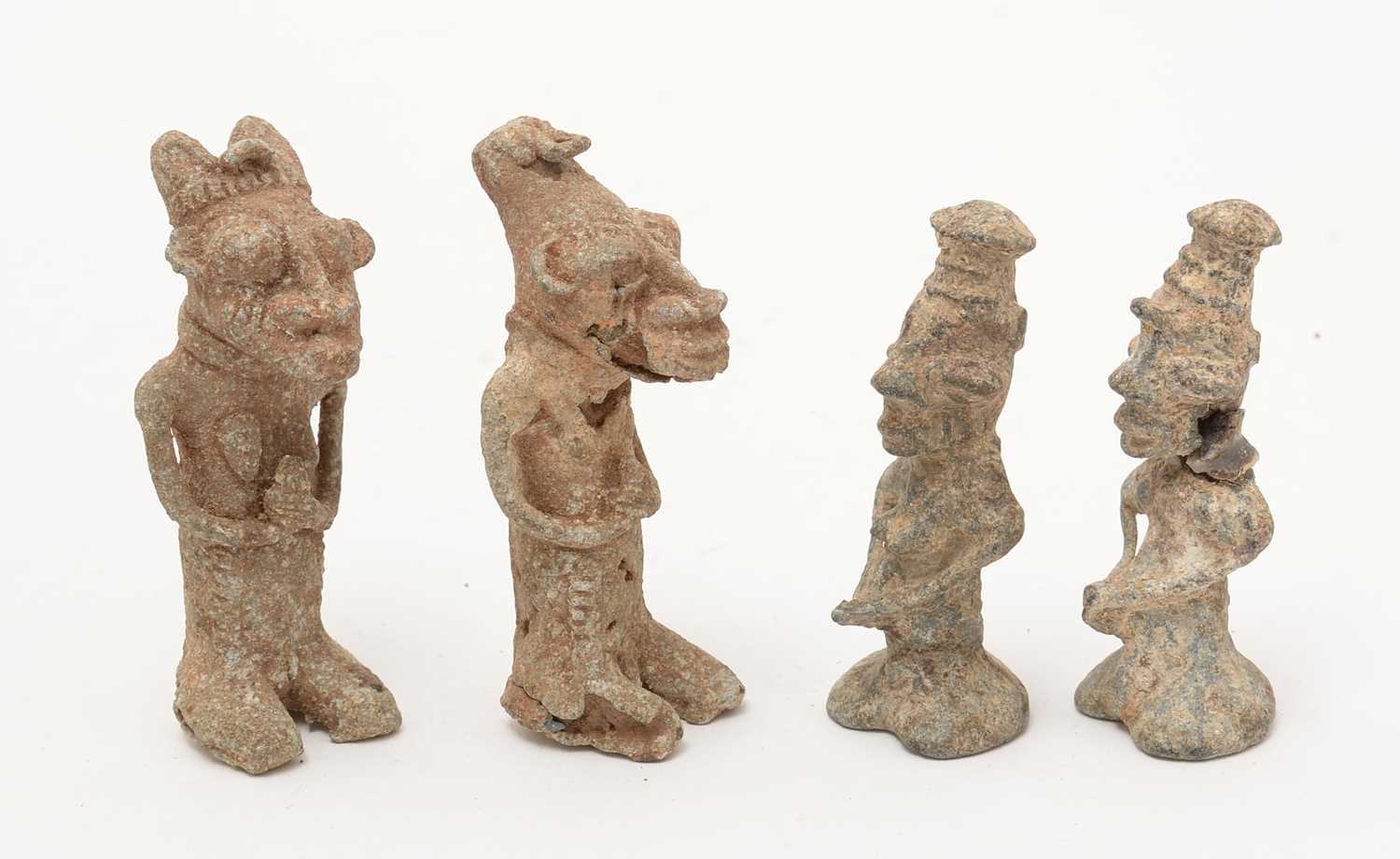 Two pairs of Onile figures
