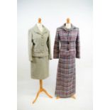 1960s and later wool skirt suits by Koupy and Vouge Couturier