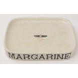 A Mordue Brothers Ltd shop display 'Margarine' advertising slab